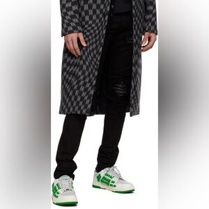 Amiri Men's Black Crystal Destroy Jeans Size 36